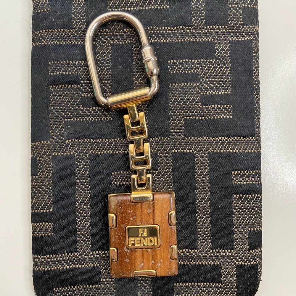Vintage Fendi Keychain + Sunglasses Holder